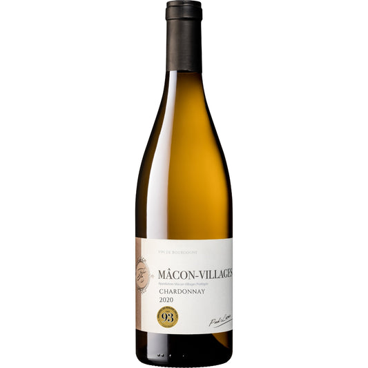 White wine, France, Burgundy, Chardonnay, Organic 2021 Macon-Villages, Paul Lacroix
